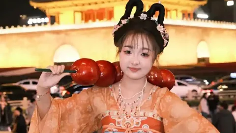 男生穿裙戴假发跑步夺冠